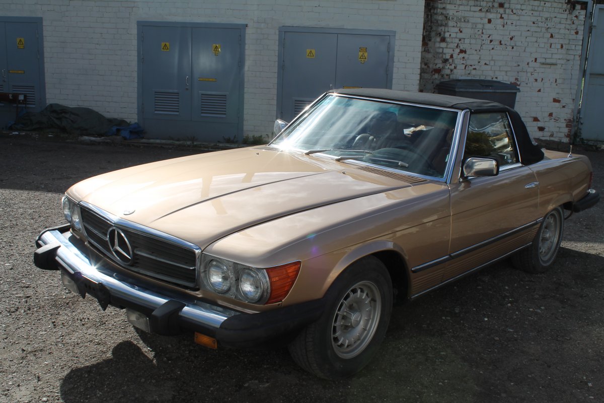 Mercedes SL 1973 - Samm 4 (Restaureeritud)